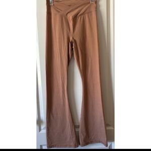 Flare tan pants Victoria Secret PINK